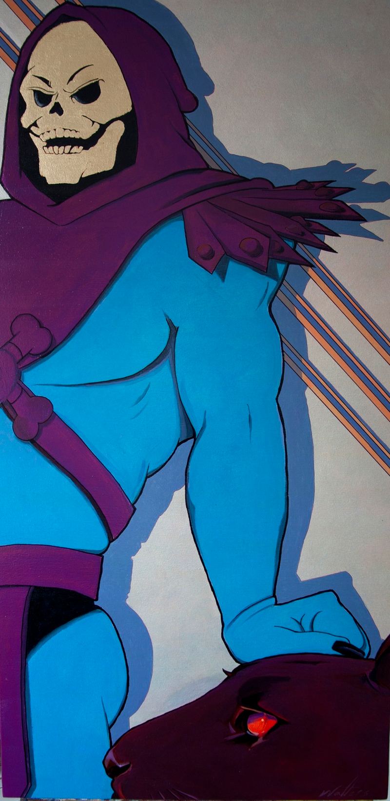 Illustration for article titled Check out Skeletor Saves, a He-Man-themed art show for a good cause (NSFW)